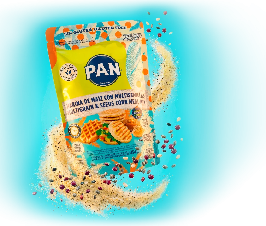 P.A.N. Multiseed package with seeds around it